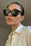 Mimosa Unisex Black Sunglasses - 2