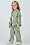 Girl's 3-Piece Set |   Jacket + T-Shirt + Pants |   Embroidered, High Quality Fabric, Transitional Day Set - 2