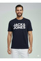 Jack Jones Jjecorp Logo Tee Ss O-neck Noos Men's Casual T-shirt12151955 - 4