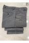 Comfortable Cut Winter Gray Men's Velvet Dad Pants with Fleece Inside - 4