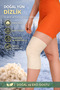 2 Pieces Natural Wool Knee Pads Joint & Knee Pain Thermal Support Comfortable & Warm Unisex for Athletes