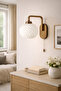 Viola Wall Sconce Antique Lamp Modern Decorative Minimal with Pull Chain Switch E27
