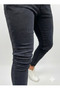 Men's Slim Fit Slim Fit Stretch Fabric Jean Pants Smoked - 5