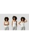 Cotton Lycra Strappy Body Undershirt 3 Pieces White