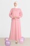 STONE POCKET DETAILED DOUBLE SKIRT SET 42658