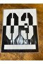 Iron-On Design Number Transfer Printing Arma 26X19 cm - 2