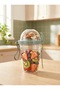 GoMIX Duo 2'li 600ml-500ml حاوية موسلي، حاوية زبادي، صندوق سلطة ووجبات خفيفة - 7