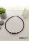 Original Amethyst Natural Stone Choker Necklace - 5