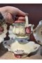 Esterhomedecor Porcelain Basket Sugar Bowl Rose Single Piece - 6