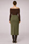 Women's Shardonlu Reported Camisole Ring Detailed Pencil Skirt - 2
