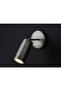 Led Spot Sconce and Chandelier Gray Brushed Led Sconce - 2
