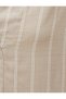Striped Long Sleeve Loose Shirt - 6