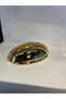 Tas Mussel Metal Handle 64mm Gold Cabinet Door Modern Drawer Furniture Gold Tv Unit Bedside Table - 6