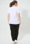 Large Size V-Neck Front Jewelled T-Shirt - 4