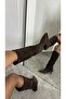 Women's Light Brown Genuine Leather Heeled Boots - 6