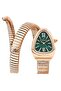 D1147.470 Women's Wristwatch |   32 mm Rose Gold Case, Green Dial, Spiral Snake Form K - 2