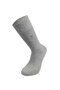 Men's Premium Stitch-Free Bamboo Socks Gray Cross Pattern - 2