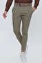 Men's Slim Fit Cotton Chino Khaki Green Trousers P 1112