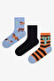Boy's Horses 3-Piece Socks