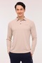 Ml Zeyn 15Itl510 4Pr Beige Men's Long Sleeve T-Shirt