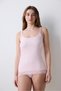 Cotton Lace Pink Tank Top
