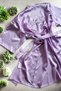 Bridesmaid Written Bridesmaid Dressing Gown, Embroidered Bridesmaid Dressing Gown - 2
