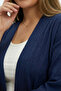 Plus Size Kimono Cardigan 2-Piece Set – Wrinkled Fabric Oversized Stylish Set - 4