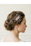 Fully Handmade Stylish And Elegant Wedding And Engagement Bridal Crown And Hair Accessory - 3