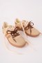 Taupe Double Laced Casual Women's Sneaker Sports Shoes - 2