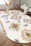 Digital Print Washable Non-Slip Sole Stain Resistant Oval Kitchen Rug Living Room Rug and Runner Rug - 2