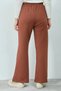 Women's Wide Leg Scuba Trousers - 5