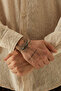 Tilion Men's Silver Color Stainless Steel Bowler Chain Bracelet - 3