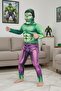 Marvel Children's Superhero Muscle Hulk Costume - Kids Muscle Hulk Outfit - 4
