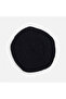 Valentine's Day Special Women's Painter Beret Black 100% Hand Knitted - 3