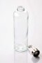 Black Healthy Glass Flask 1000 ml Water Bottle 1Lt Sports Flask - 4