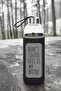 Black Healthy Glass Flask 1000 ml Water Bottle 1Lt Sports Flask - 6