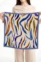 Wave Traces Patterned Bandana Scarf - 3