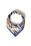 Wave Traces Patterned Bandana Scarf - 5