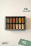 12-Piece Spice Rack Set with Stands Spice Rack Set with Self-Adhesive Spoons - 2