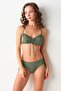 No Gossip Freez Sliding Bustier Single Top Khaki 239110 - 4