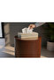 Gold and white acrylic tissue box - 3