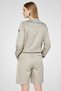 Women Sportswear Fit Long Sleeve Outdoor Playsuits, Beige - 4