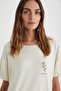 طقم بيجاما بنقشة زهور - 3