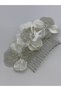 Comb Design Buckle, Bridal Buckle, Special Occasion Buckle, Bun Buckle - 4