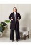 Hijab Clothing Women's Mother Cardigan Ottoman Pocket Steel Large Size Cardigan - 5