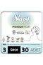 Bio natural premium plus hygienic pad mega pack night 30 pieces - 2