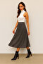 Thessaloniki High Waist Flared Women's Skirt