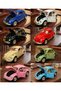 Nostalgic Beetle Vosvos Toy Car - 17cm Large Size - with Sound, Light, and Friction - White Car - 6