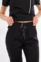 Kıev - Black Straight-Leg Modern And Stylish Double-Breasted Zipper-Closure Doctor And Nurse Uniform Scrubs - 5