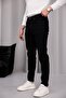 Men's Black Denim Jean Trousers Slim Fit Lycra Narrow Leg - 5